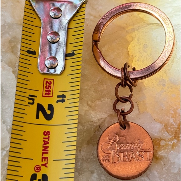 Vintage Beauty and the Beast coopertone Keychain - Picture 2 of 6
